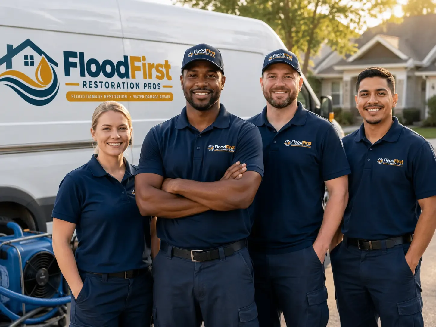 Flood Damage Restoration company in Bloxom, VA